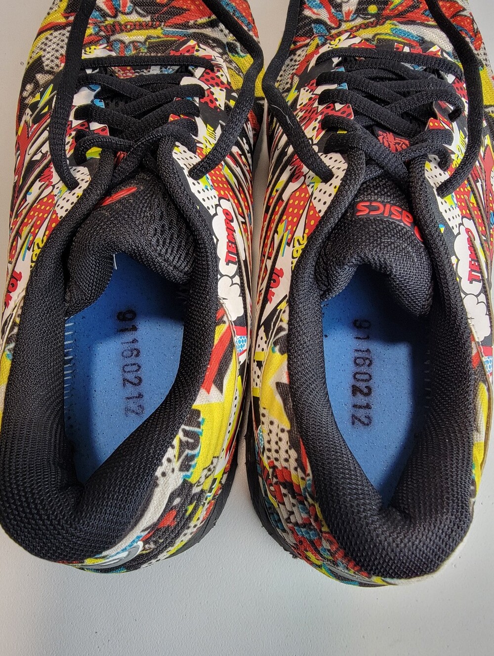 Asics Fuse X Comic Edition Running Shoes Sneakers Men's Size 10 T6K3N - Picture 11 of 13